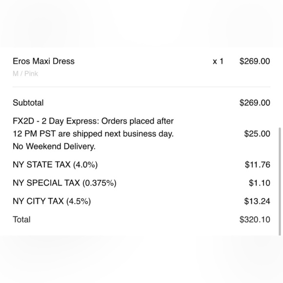 For Love & Lemons Multicolor Striped Halter Maxi Dress - medium - Picture 5 of 5